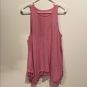 Fifth Sun High Neck Palm Tree Tank